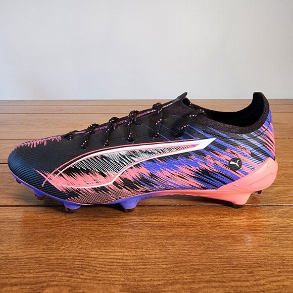 Puma Ultra 5 Ultimate Formula 1 Soccer Cleats Mens Size 8.5 Blk/Purple New $230 - Picture 4 of 9
